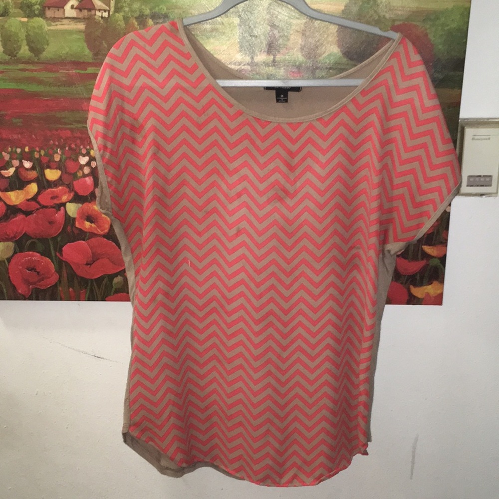 Ladies short sleeve blouse